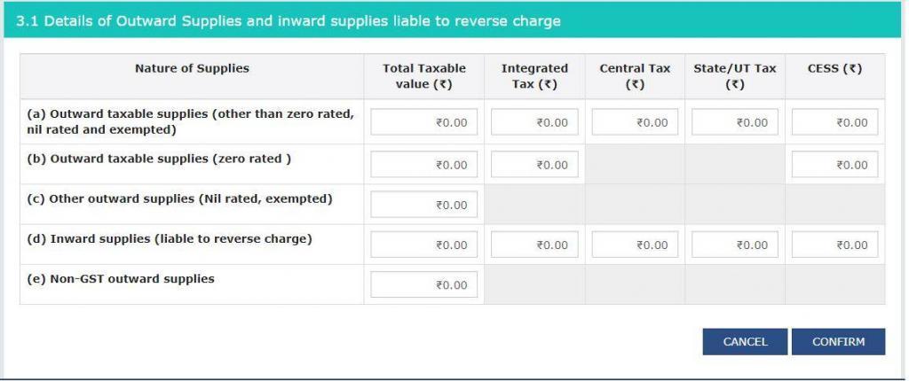 GSTR 3B Guide Portal