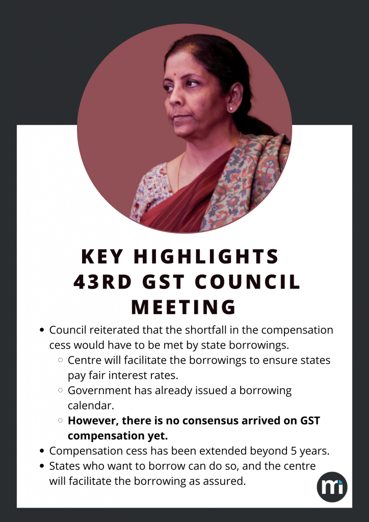 43rd GST Council Meeting