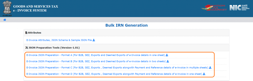 Bulk IRN Generation Tool