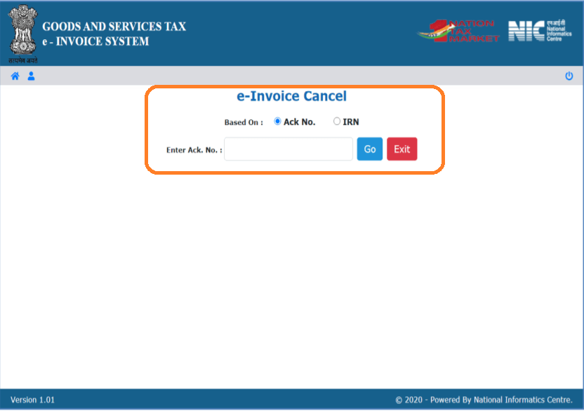 Procedure To Cancel An E-Invoice On IRP