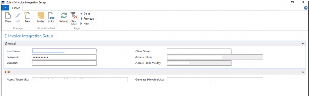 E-Invoice Integration