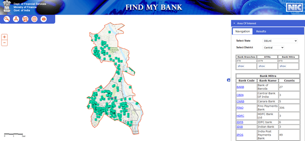 Find my Bank