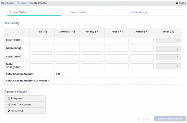 GST Payment Online