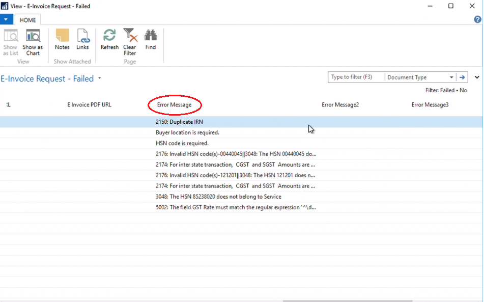 Generate an E-Invoice for a Sales Invoice